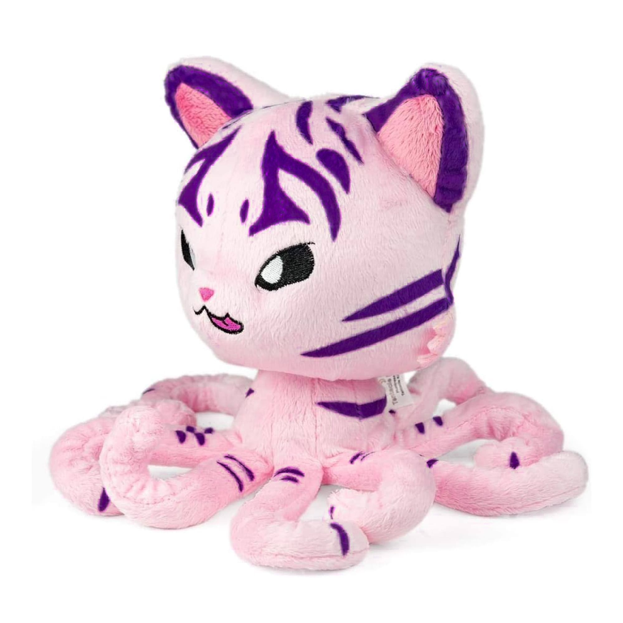 Alt View 1. Tentacle Kitty - Tentacle Kitty 8 Inch The Huntress Plush - Pink.