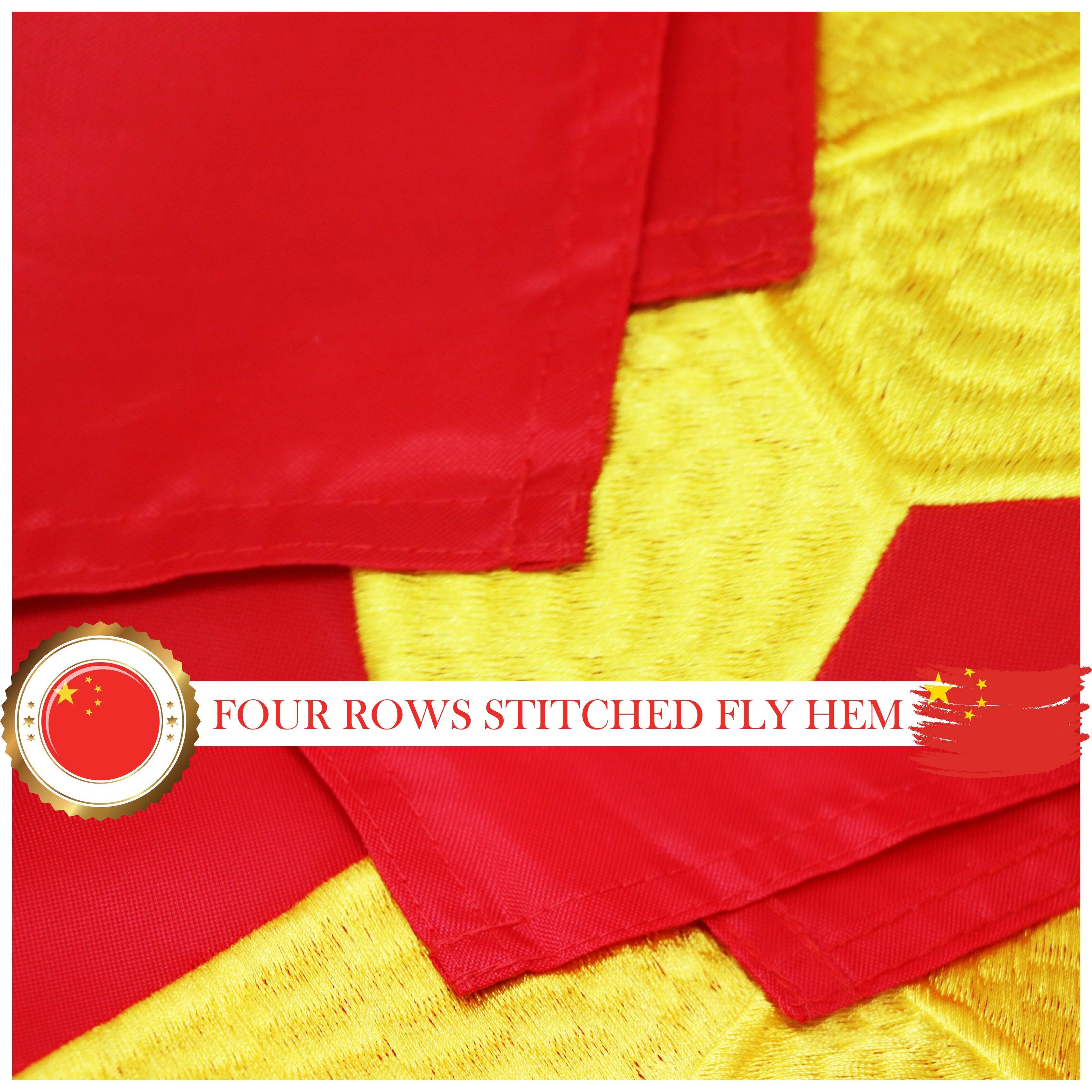 FOUR ROWS STITCHED FLY HEM