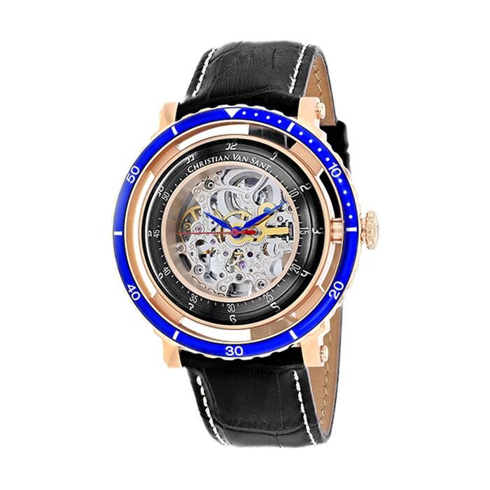Christian Van Sant - Men's Dome - Automatic Watch - Silver