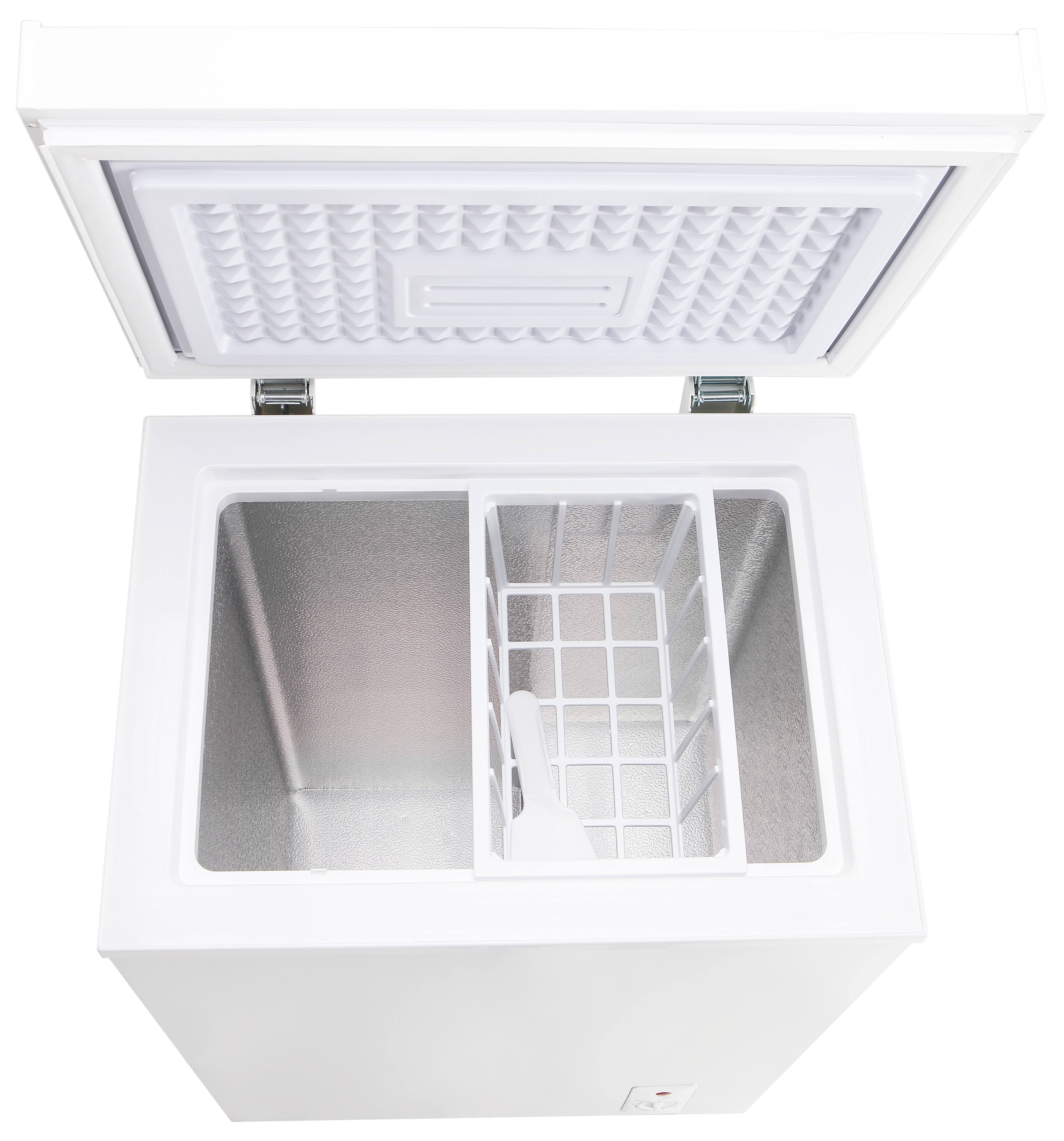 Alt View 6. Loheer - 2.8 Cu. Ft. Compact Chest Freezer with Adjustable Thermostat & Removable Basket - WHITE.