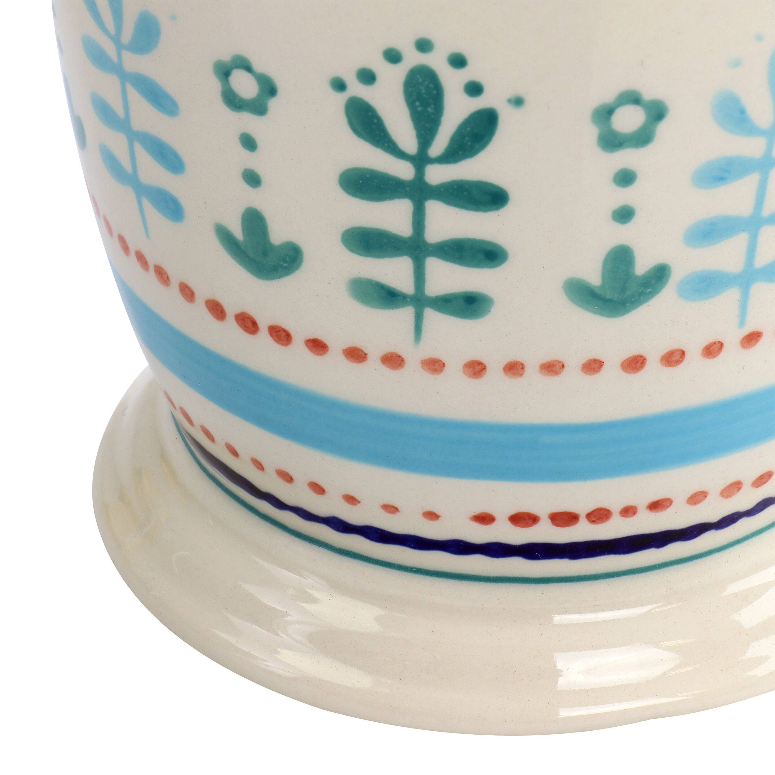 Alt View 5. Gibson - Gibson Home Village Vines 1 Quart Stoneware Measuring Cup in Multi - Multi.