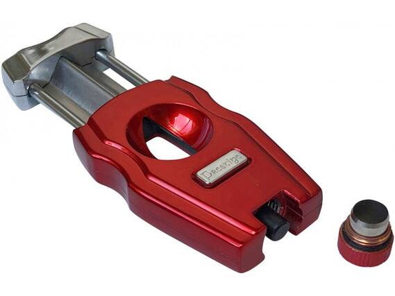 Front. Prestige - Gladiator V-Cut (Candy Apple Red) - Candy Apple Red Pearl Finish.
