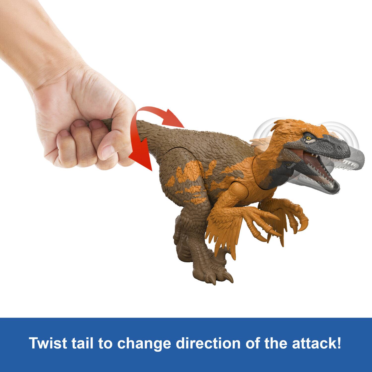 Twist tail to change direction of the attack!