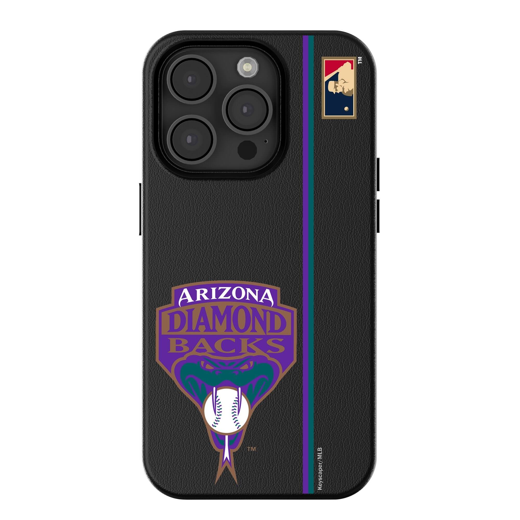 Keyscaper - MLB - Arizona Diamondbacks 1999 Logo iPhone Magnetic Bump Case - 16 - Black price history on PriceWatchPro