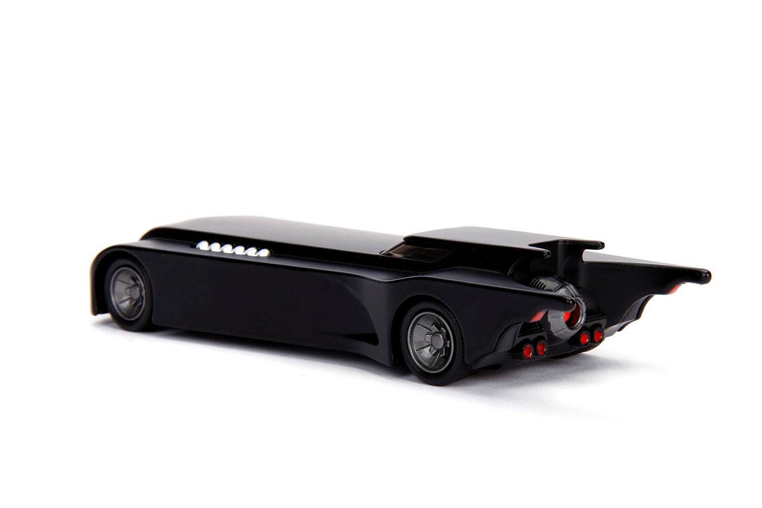 Angle. Jada - Batmobile "The Animated Series" DC Comics Series Diecast Model Car by Jada - Black.