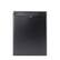 Front. Alpine Industries - Stainless Steel Wall-Mounted Sanitary Napkin Receptacle Trash Can - Black.