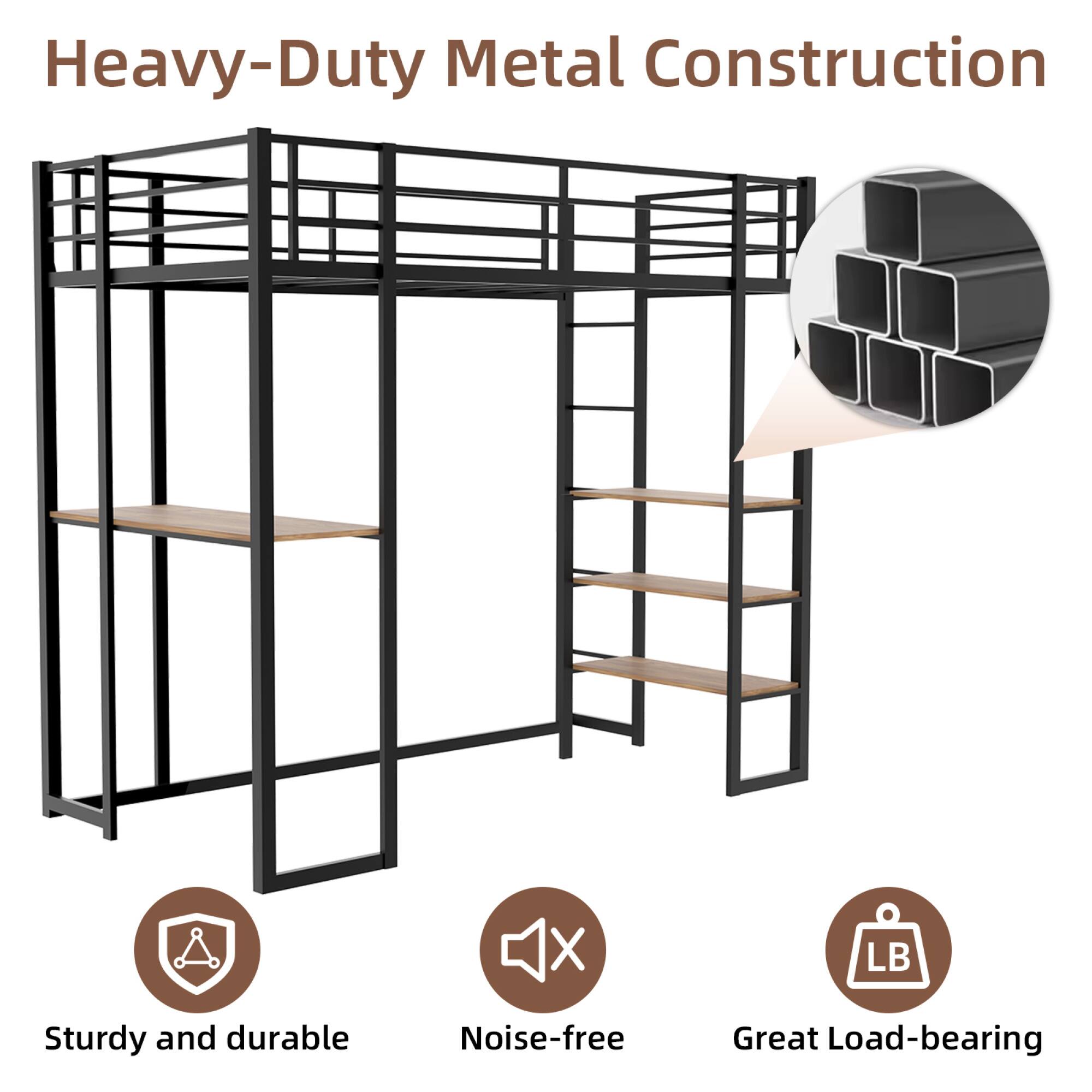 Heavy-Duty Metal Construction  
Sturdy and durable  
Noise-free  
Great Load-bearing
