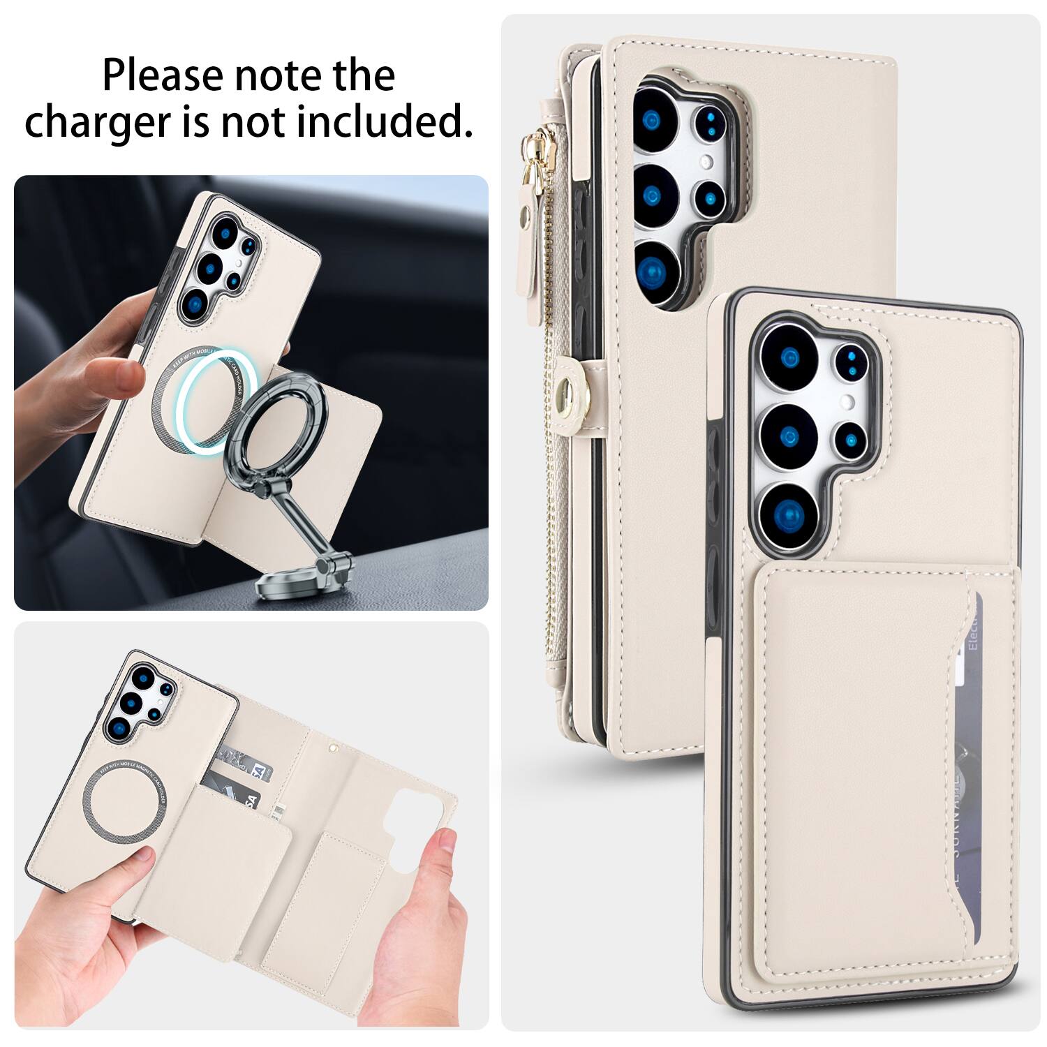 Please note the charger is not included.