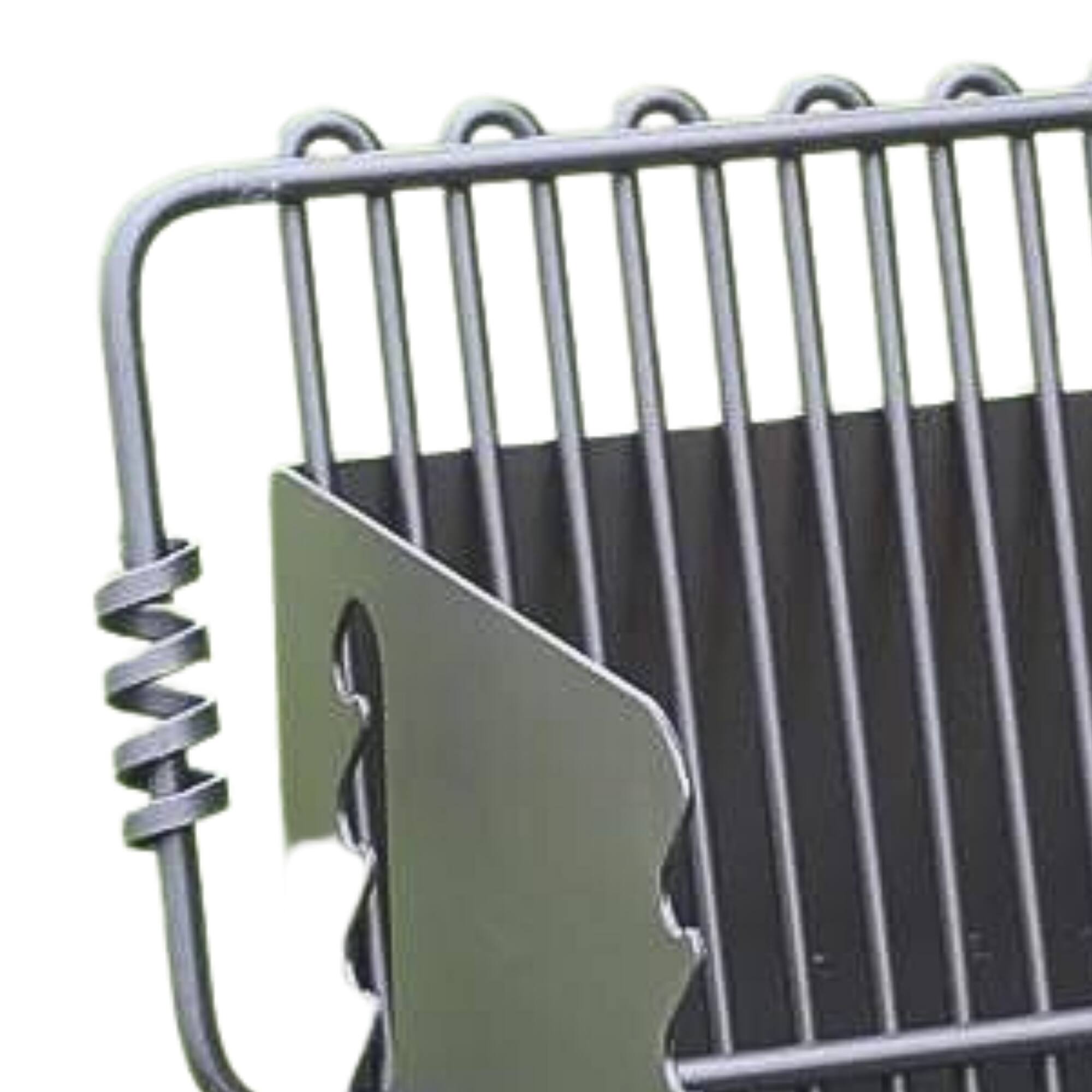 Alt View 5. Pilot Rock - Pilot Rock CBP-135 Park Style Outdoor Camping BBQ Charcoal Grill with Swivel - Black.