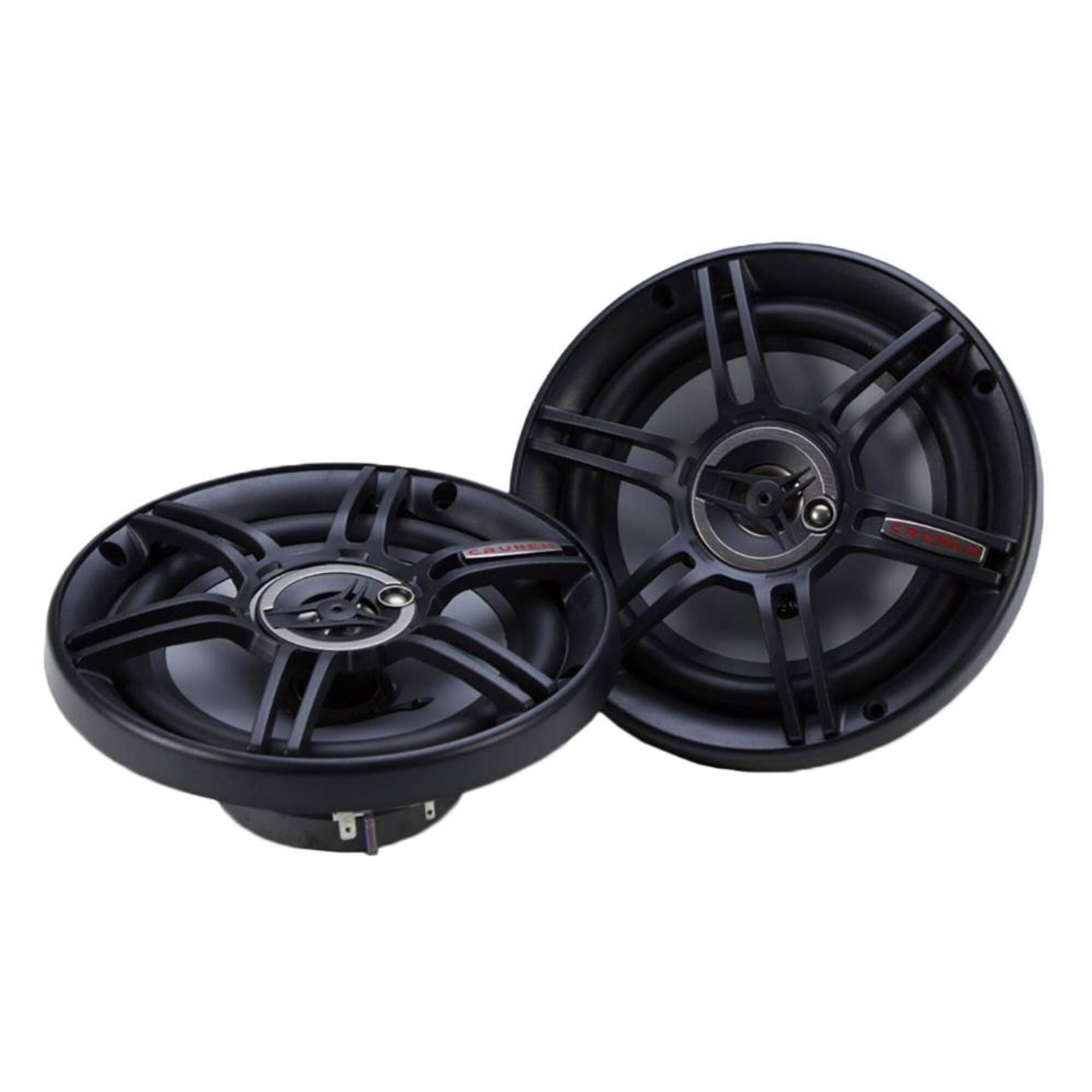 Alt View 5. Crunch - Crunch CS-653 300 Watts 6.5-Inch 3-Way 4 Ohms Car CS Speakers, Black, 2 Pair - Black.