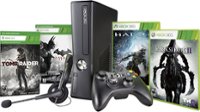 Front Standard. Microsoft - Xbox 360 - 250GB Black Friday Bundle with 4 Games.