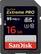 Front. SanDisk - Extreme PRO 16GB SDHC UHS-I Memory Card - Black/Red.