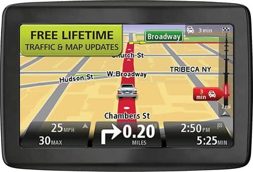Front Standard. TomTom - VIA 1405TM 4.3" GPS with Lifetime Map Updates and Lifetime Traffic Updates.