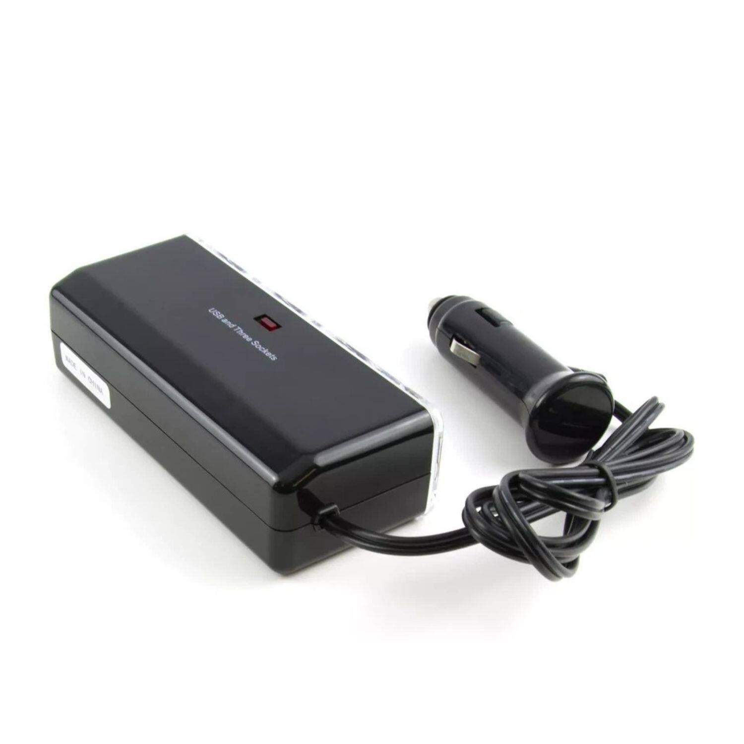 USB and Three Sockets