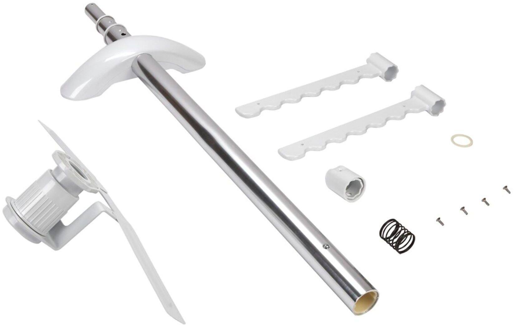 Whirlpool - Laundry 123 Clothing Rack - White - Front_Zoom