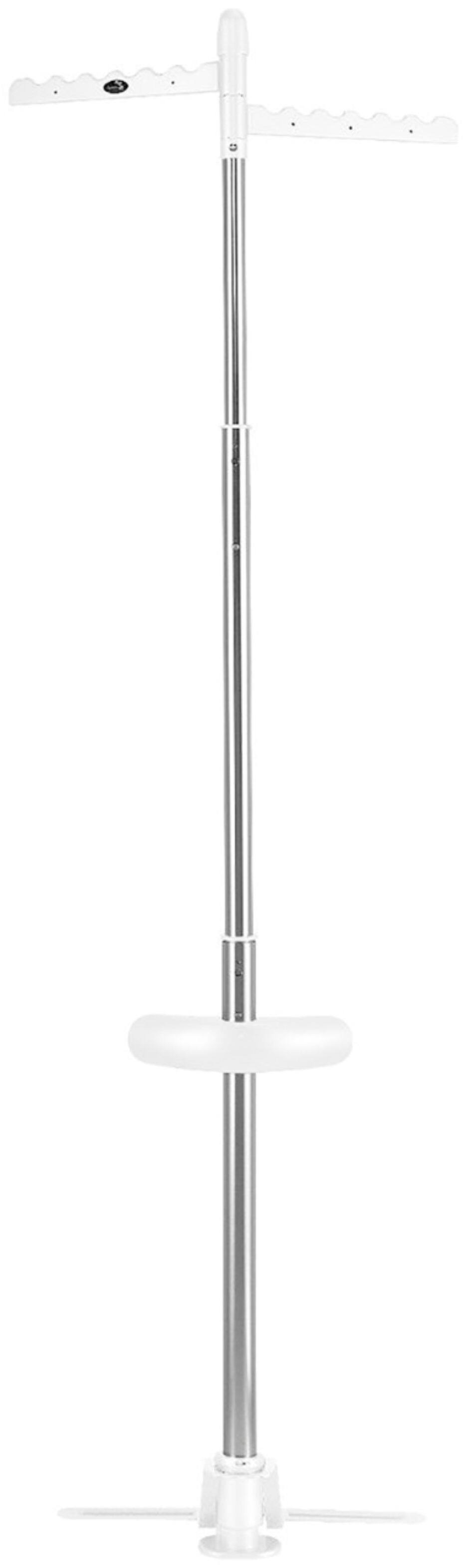 Alt View 11. Whirlpool - Laundry 123 Clothing Rack - White.