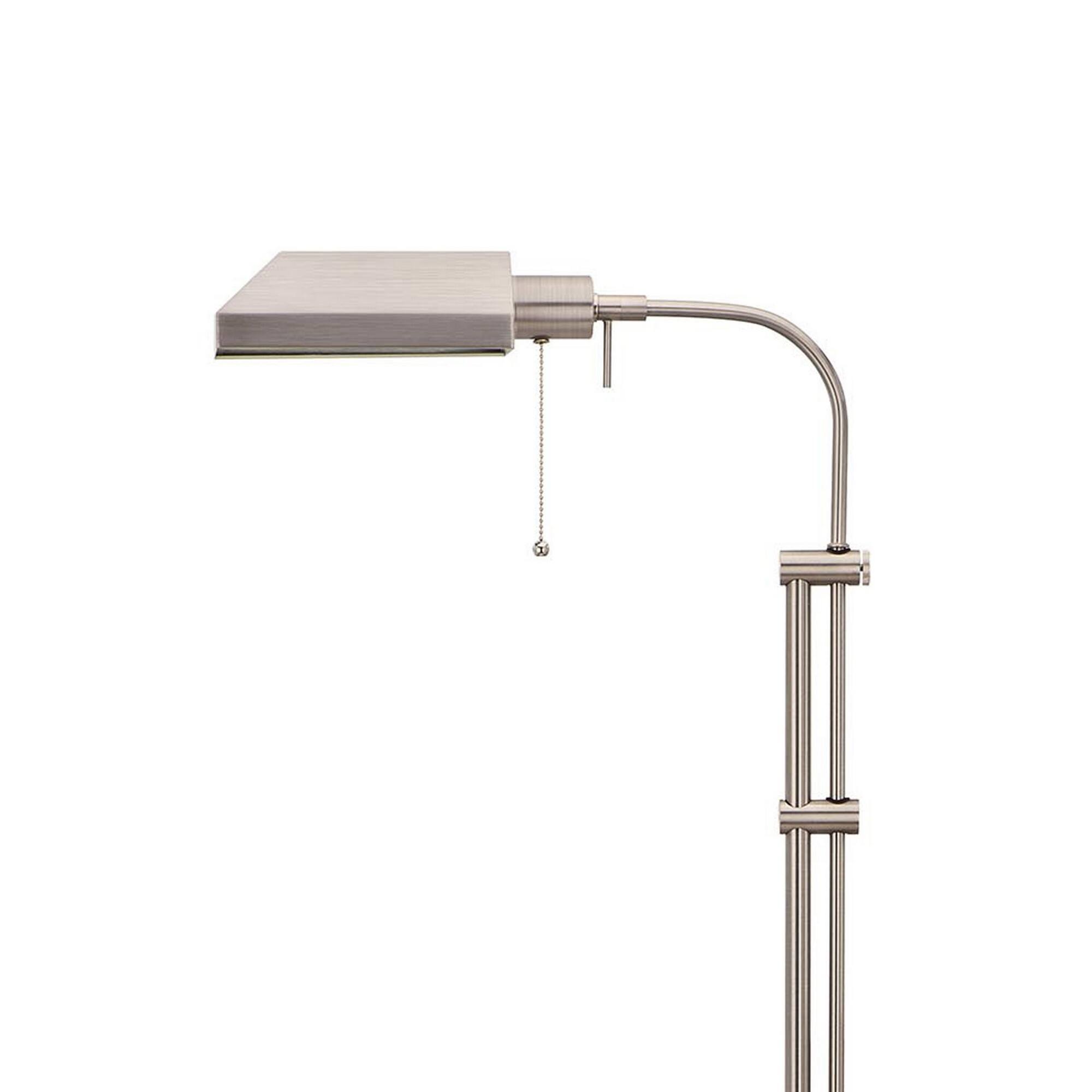 Angle. Manhattan Lane - Metal Rectangular Floor Lamp with Adjustable Pole.