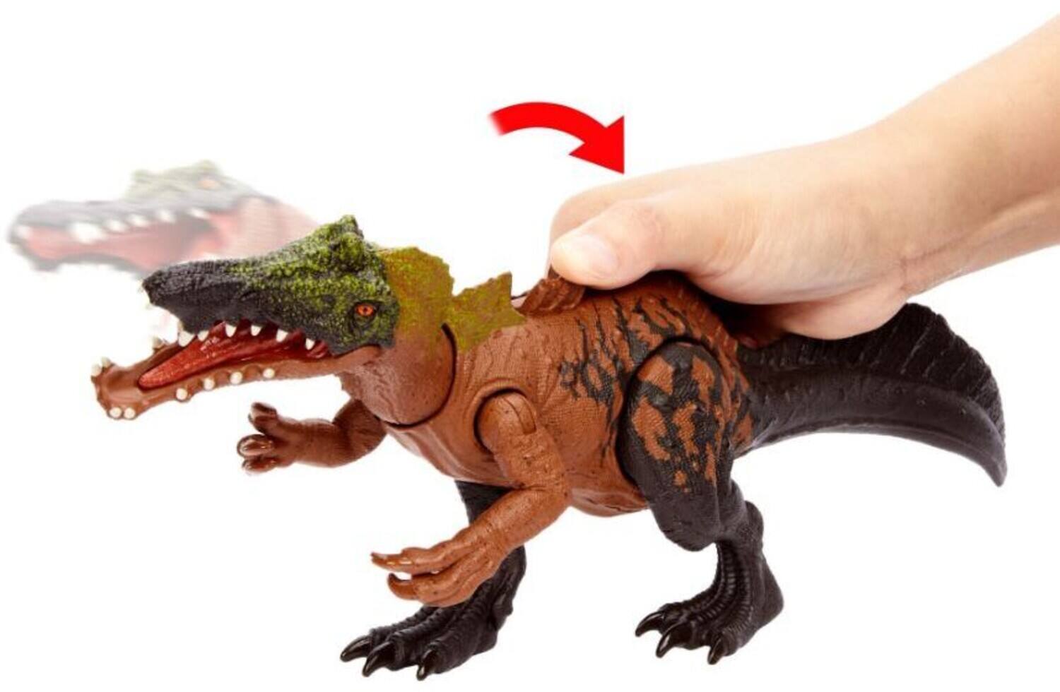Alt View 3. Mattel - Mattel - Jurassic World - Wild Roar Irritator   - Collectibles - Multicolor.