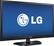 Angle Standard. LG - 24" Class (23-1/2" Diag.) - LED - 720p - 60Hz - HDTV.