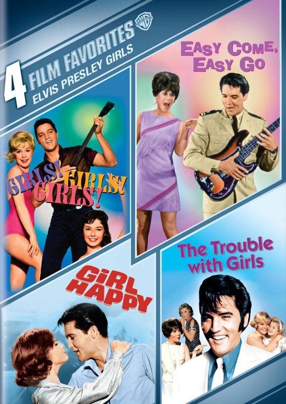  Elvis Presley Girls: 4 Film Favorites [4 Discs] [DVD]