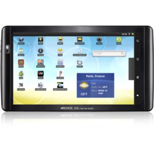Front Standard. Archos - 10.1" 16 GB Tablet - Wi-Fi - ARM Cortex A8 1 GHz.