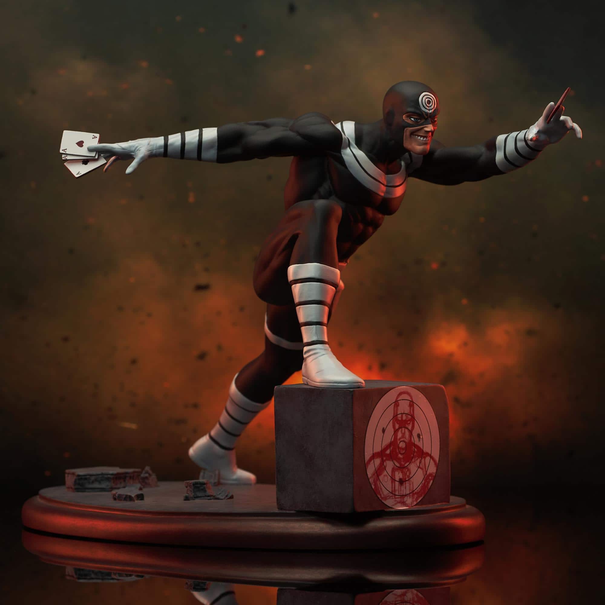 Marvel Premier Collection Bullseye 9 Inch Resin Statue Black