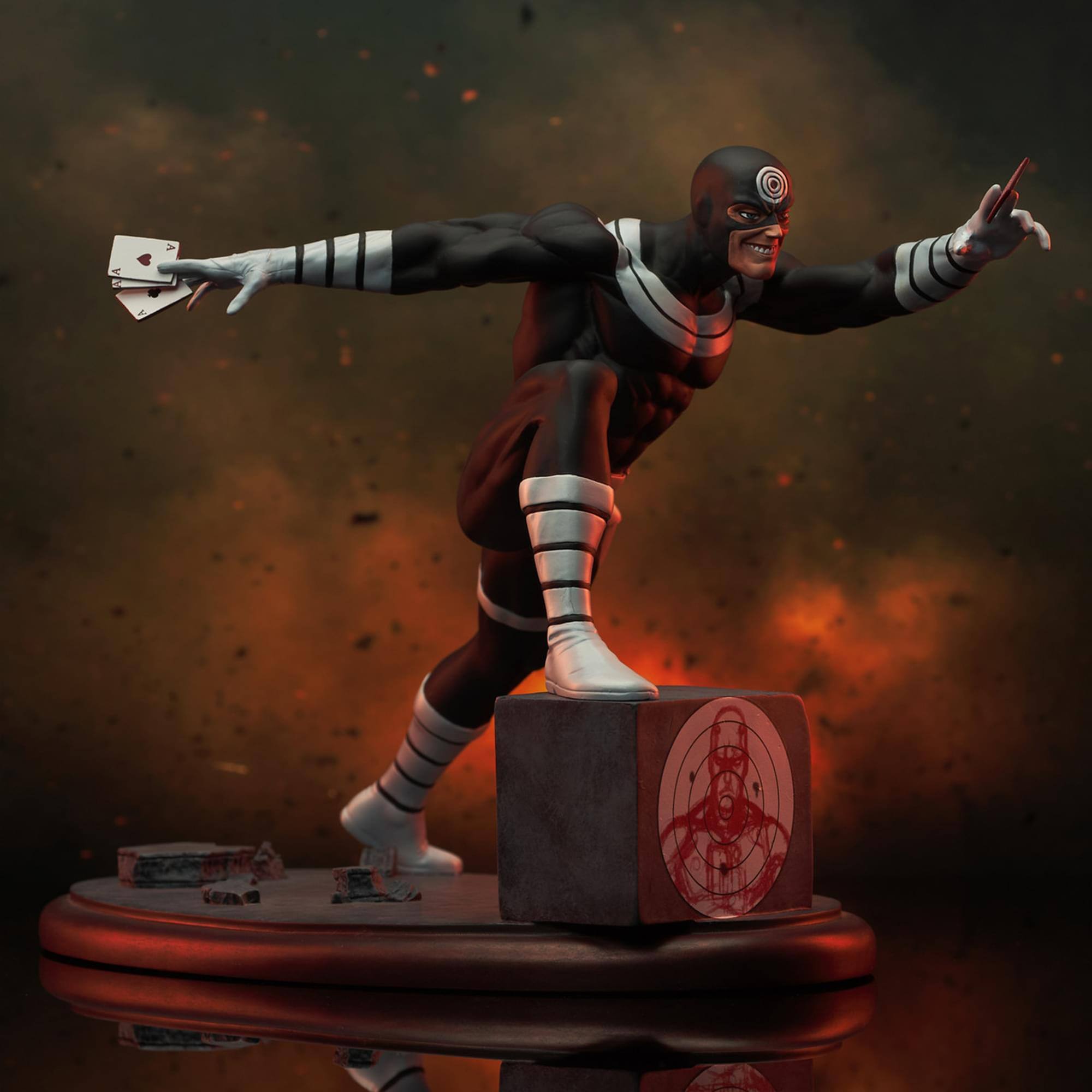 Alt View 10. Marvel - Marvel Premier Collection Bullseye 9 Inch Resin Statue - Black.