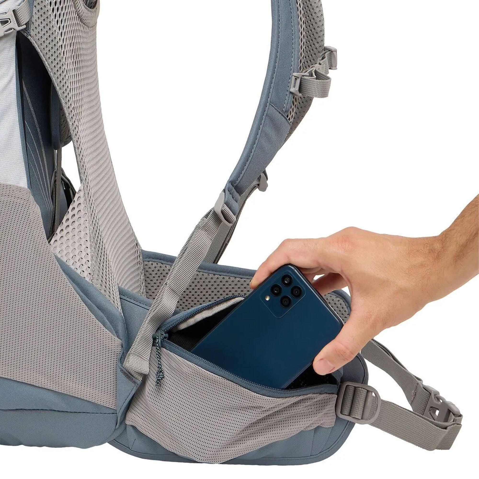 Alt View 3. VAUDE - Vaude Brenta 24 Hiking Backpack - Pigeon Grey - Pigeon Grey.