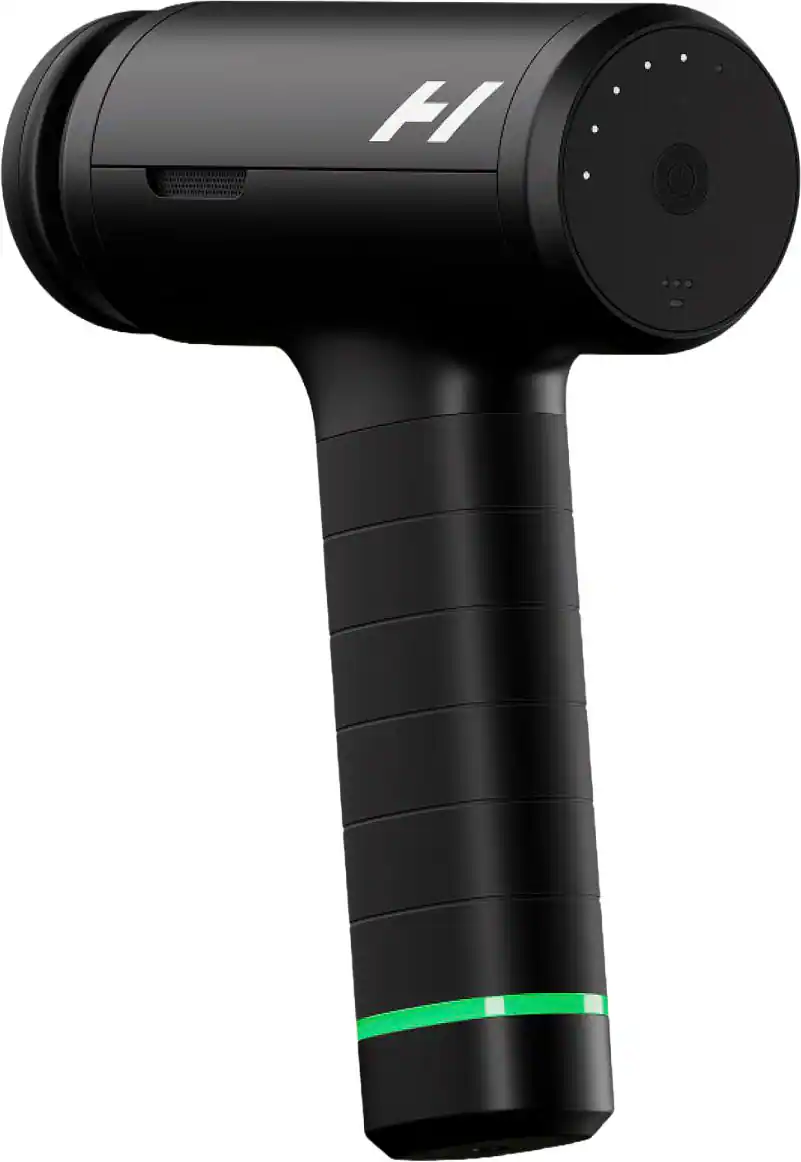 Front. Hyperice - Hypervolt 3 Pro - Black.