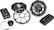 Front Standard. Kicker - 6-1/2" Component Speaker System with Polypropylene Cones (Pair) - Graphite.
