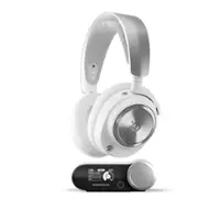 SteelSeries - Arctis Nova Pro Wireless Multi Gaming Headset for PS5, PS4, PC, Switch - White - Front_Zoom