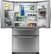 Alt View Standard 1. Samsung - 28.0 Cu. Ft. French Door Refrigerator with LCD Touch Screen and Apps - Stainless-Steel.