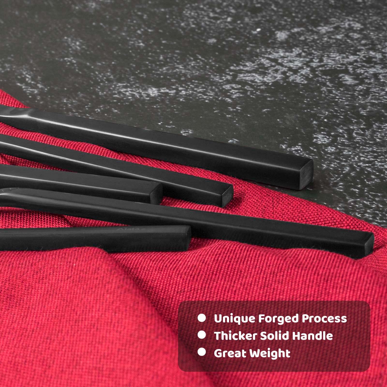 - Unique Forged Process
- Thicker Solid Handle
- Great Weight