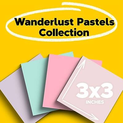 Wanderlust Pastels Collection  
3x3 Inches