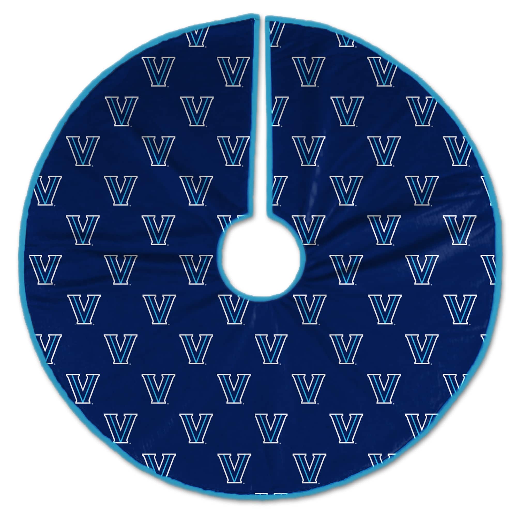 Pegasus - Villanova Wildcats Microplush Christmas Tree Skirt - Multicolor