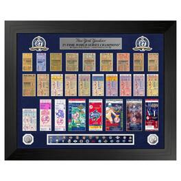 Highland Mint - New York Yankees World Series Deluxe Silver Coin and Ticket Collection - Multicolor