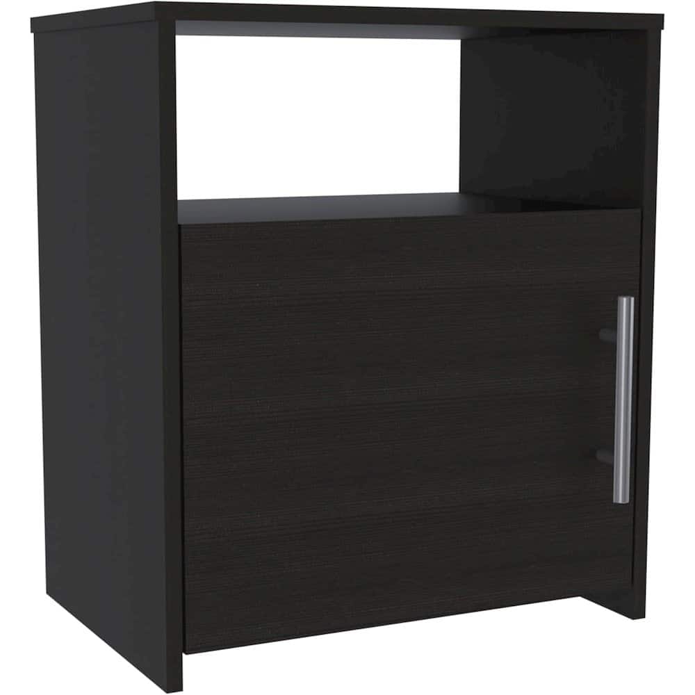 TuHome - Nordico Nightstand MDF - Black