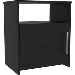 TuHome - Nordico Nightstand MDF - Black