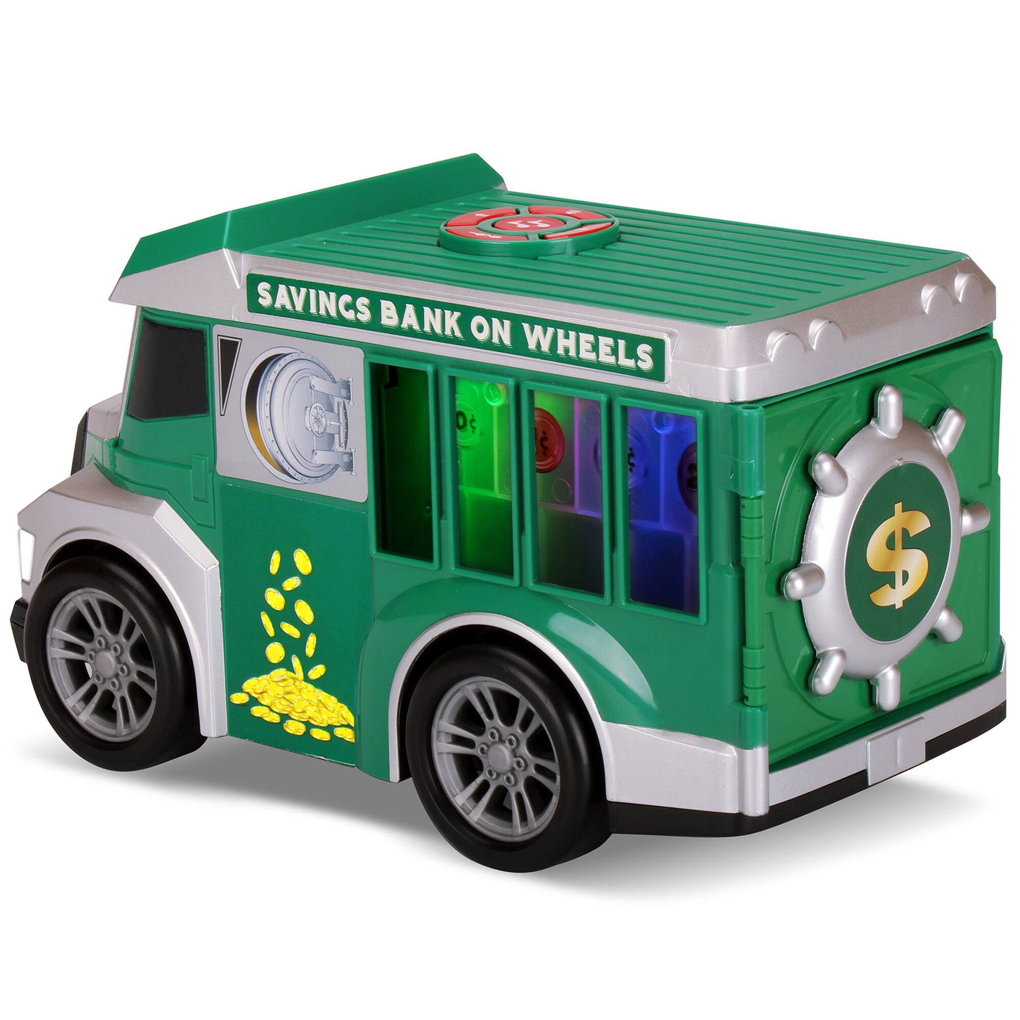 SAVINGS BANK ON WHEELS $1