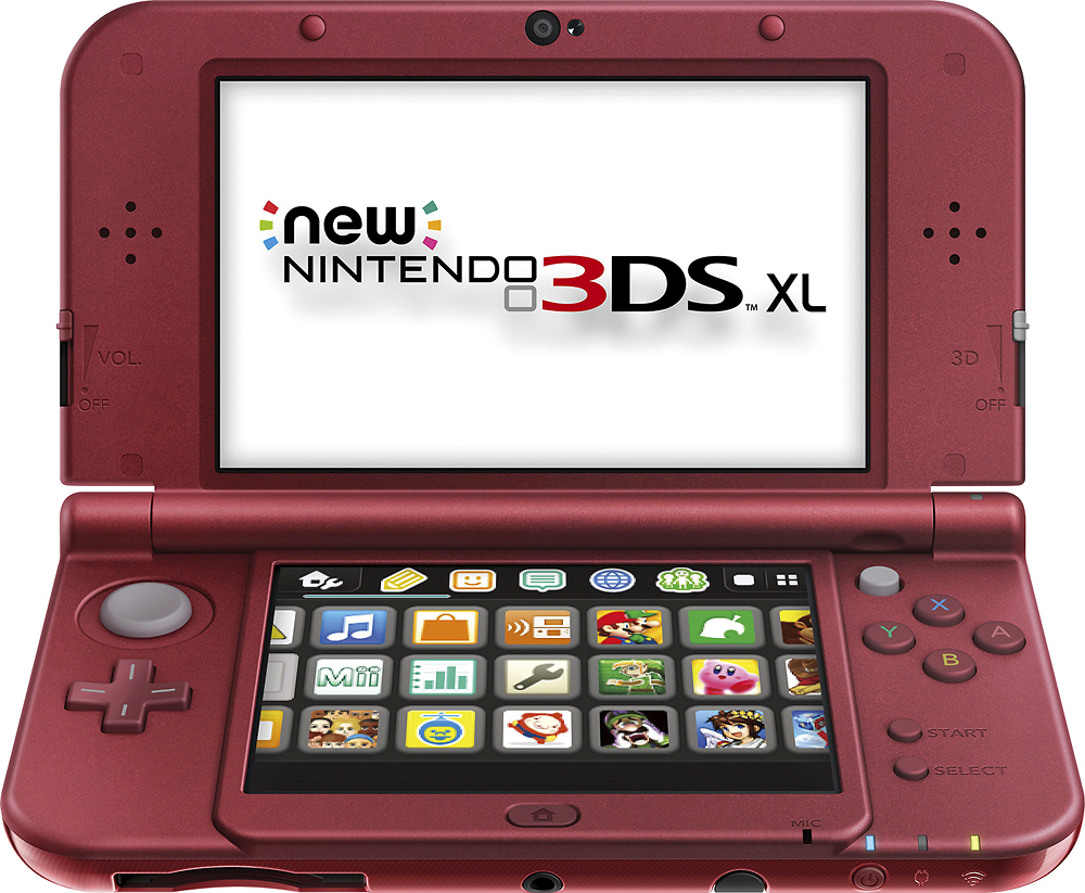 Best Buy: Nintendo New 3DS XL Red REDSRAAA