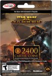 Front Standard. EA - Star Wars: The Old Republic 2400 Cartel Coins Card for Windows - Multicolor.