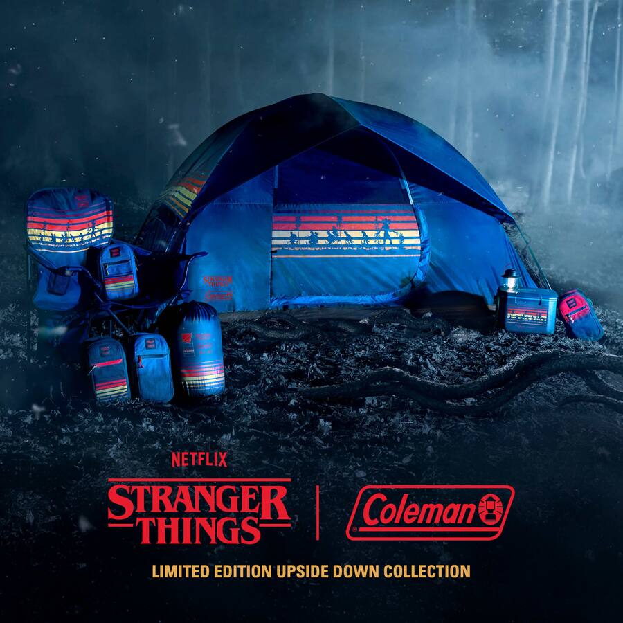Stranger Things Col Coleman Stranger Things 6 Can Convertible Soft Sided Cross Body Cooler ...