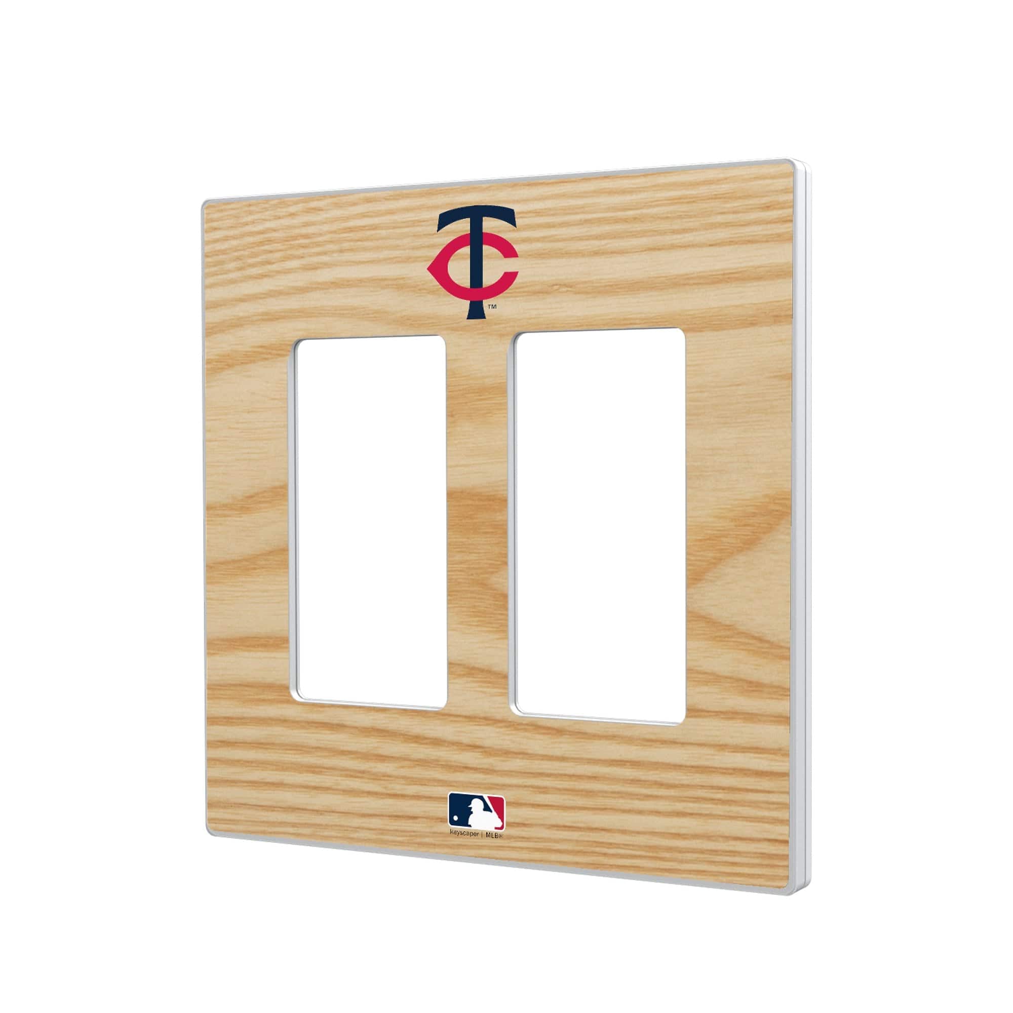 Keyscaper - Baseball Bat Design Double Rocker Light Switch Plate - Multicolor price history on PriceWatchPro