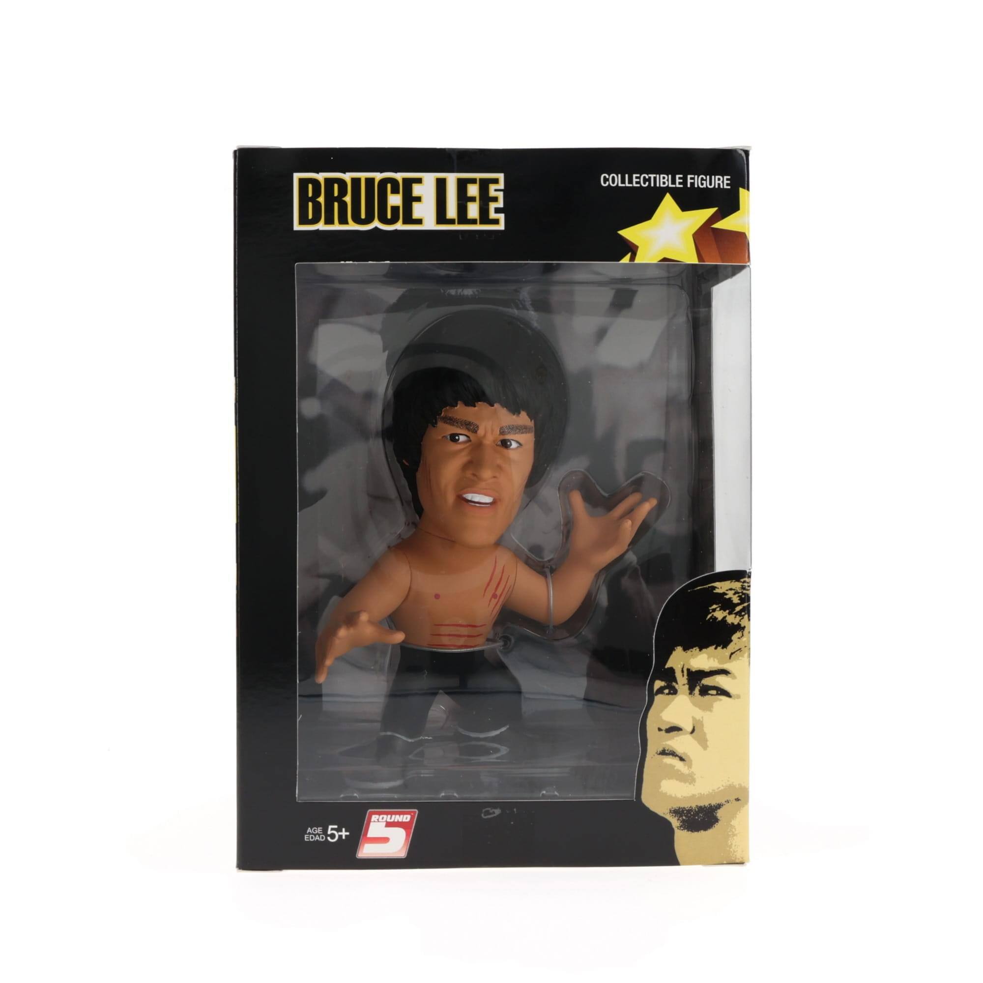 BRUCE LEE COLLECTIBLE FIGURE ROUND 5+