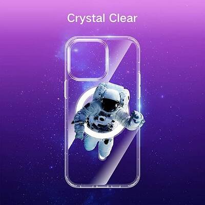Custodia SORAKA Per IPhone 11 Pro Max Con Anello Metallico E Supporto Magnetico - Trasparente Rigido Antiurto