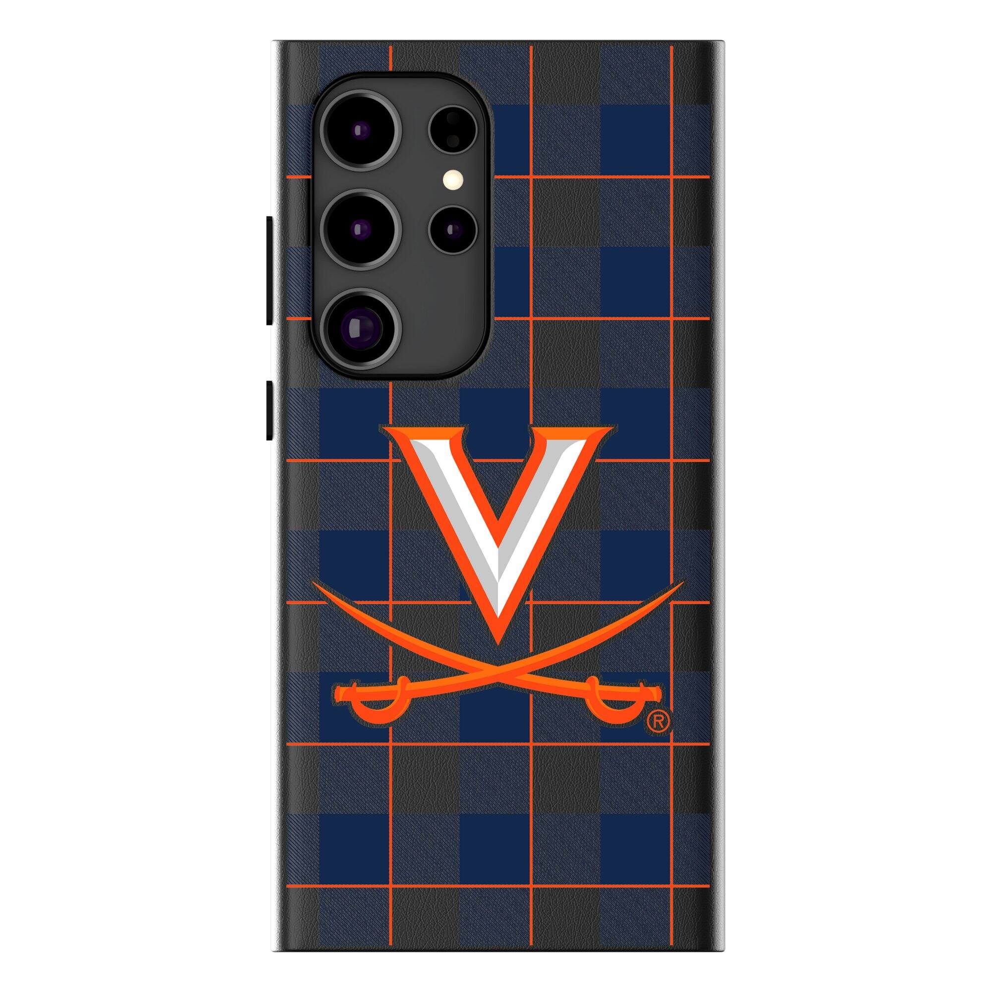 Keyscaper - NCAA - Virginia Cavaliers Plaid Galaxy Magnetic Bump Case - S24 Ultra - Black price history on PriceWatchPro