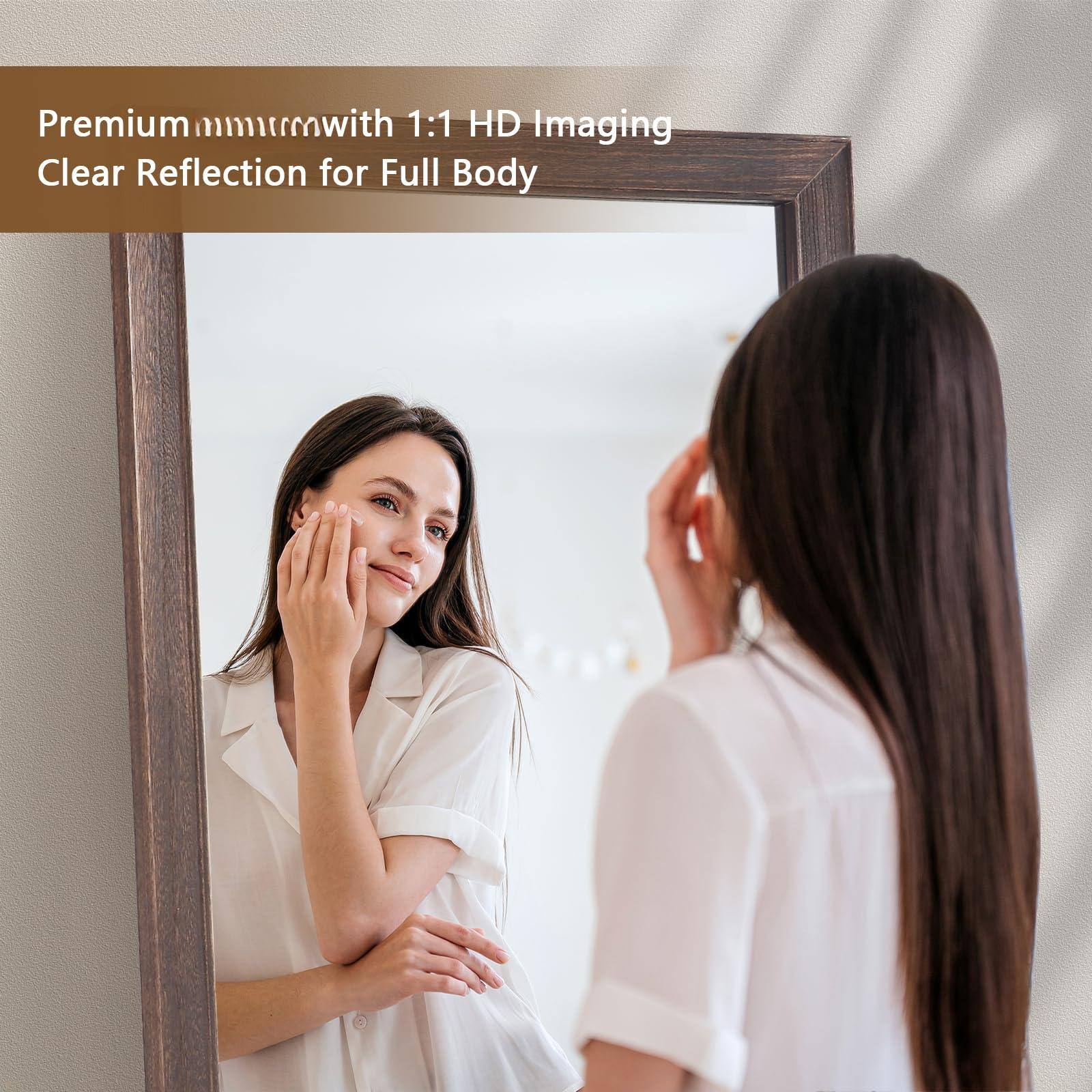 Premium mirror with 1:1 HD Imaging  
Clear Reflection for Full Body