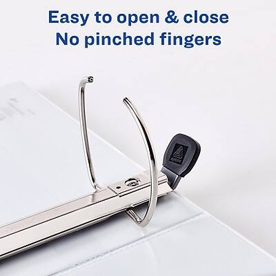 Easy to open & close  
No pinched fingers