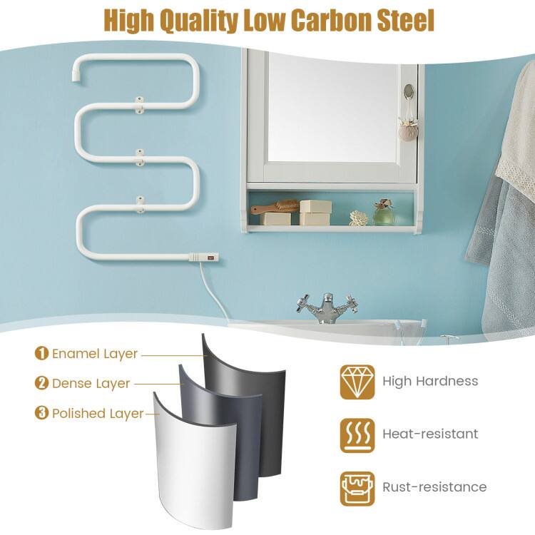 High Quality Low Carbon Steel
1 Enamel Layer
2 Dense Layer
3 Polished Layer
High Hardness
Heat-resistant
Rust-resistance