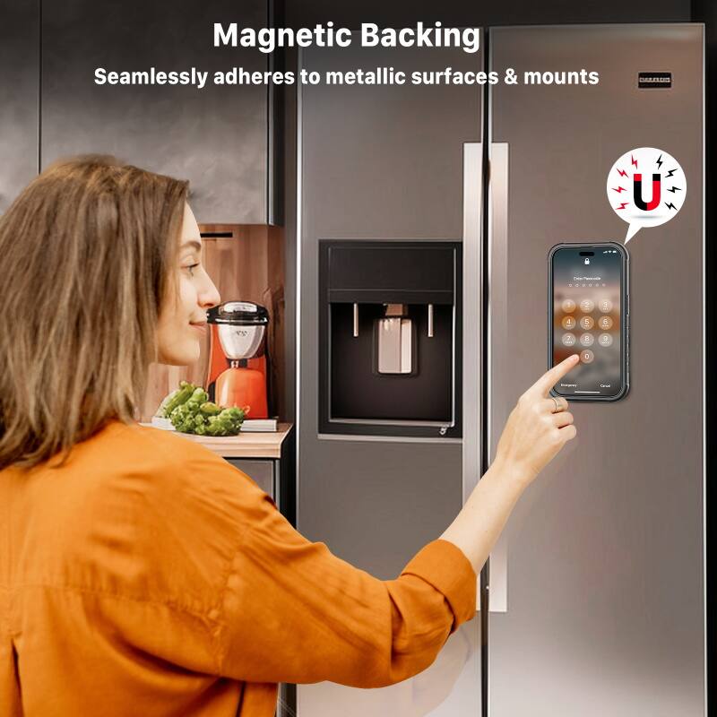 Magnetic Backing Seamlessly adheres to metallic surfaces & mounts n U - 1 2 7 4 5 6 2 A : X -
